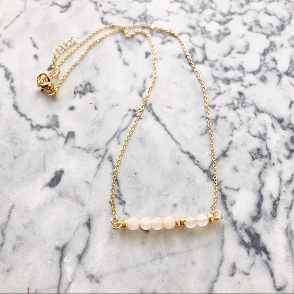 NWT• Erica Nikol Piper Bead Necklace - Picture 2 of 5